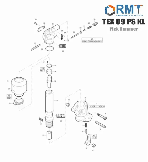 TEX 09 PS KL - Pick Hammer